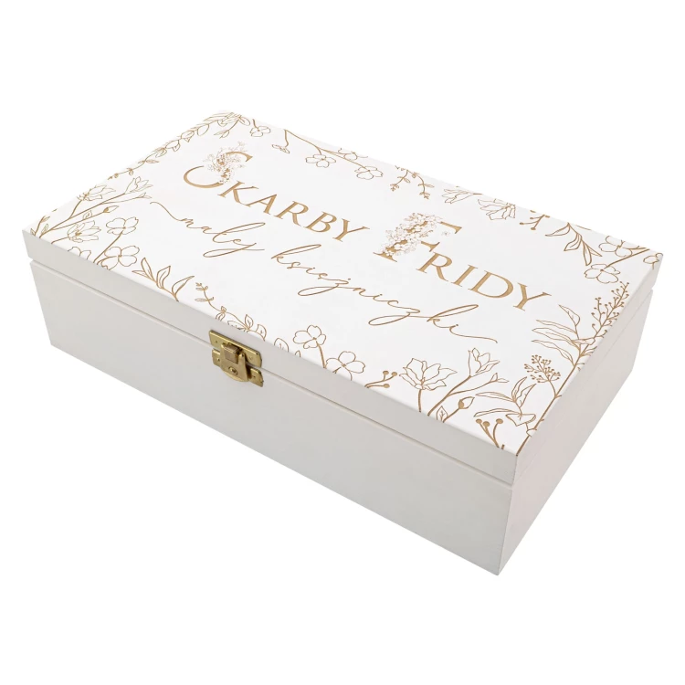 Gift box for a girl - engraving - size 28x16cm - SK107