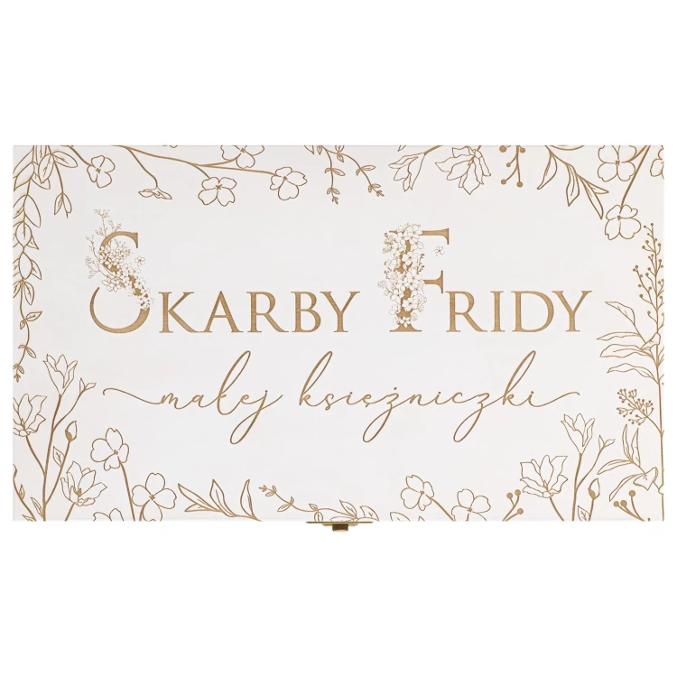 Gift box for a girl - engraving - size 28x16cm - SK107