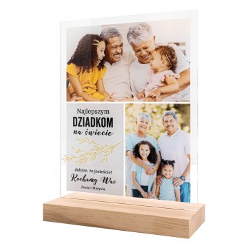 Acrylic statuette - FOR GRANDMOTHER AND FOR GIRD - DTA174
