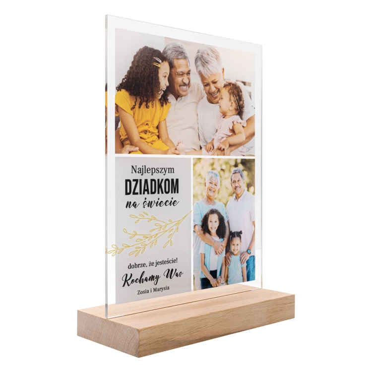 Acrylic statuette - FOR GRANDMOTHER AND FOR GIRD - DTA174