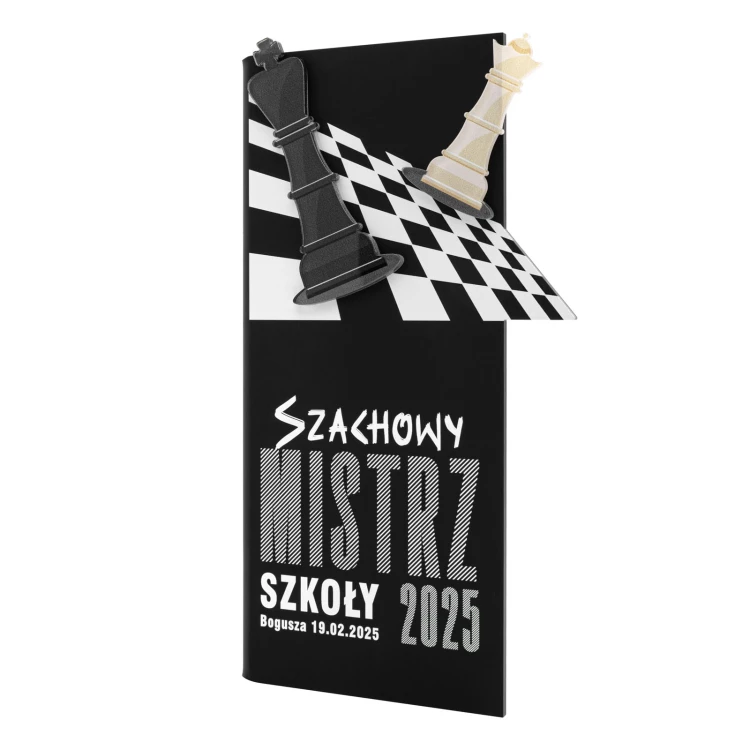 Acrylic Chess Master Statue - DTA175