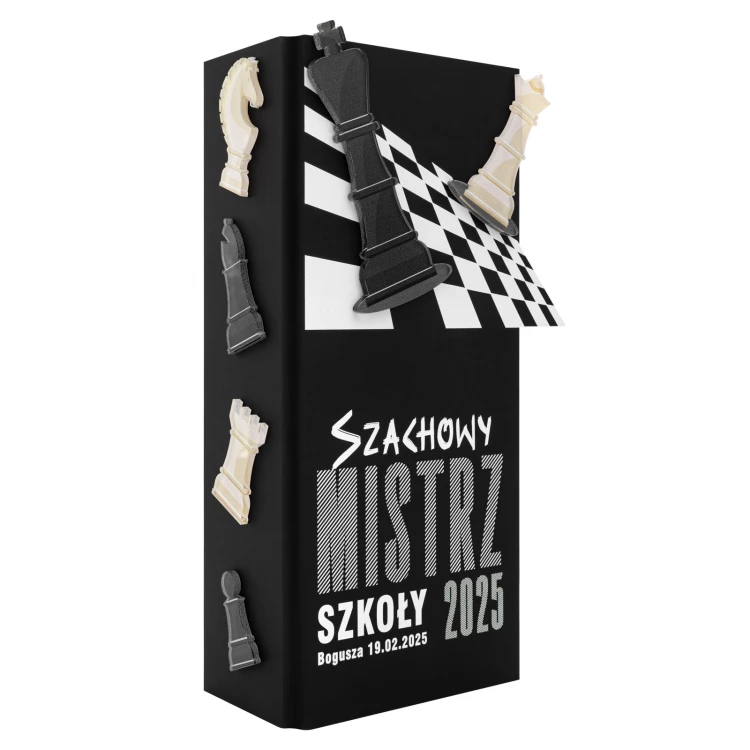 Acrylic Chess Master Statue - DTA175