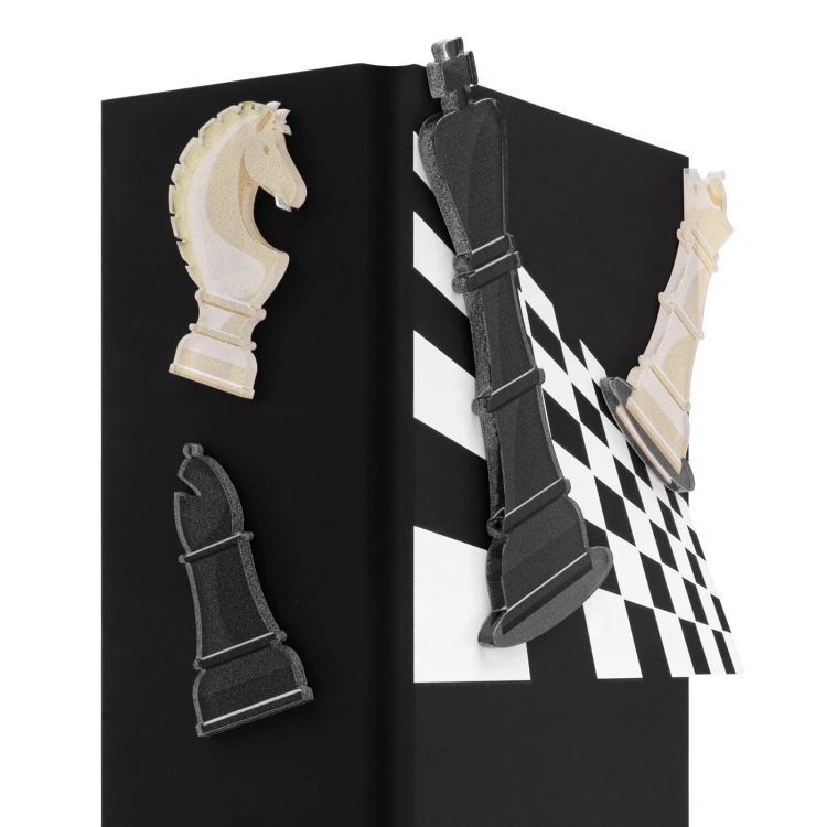 Acrylic Chess Master Statue - DTA175