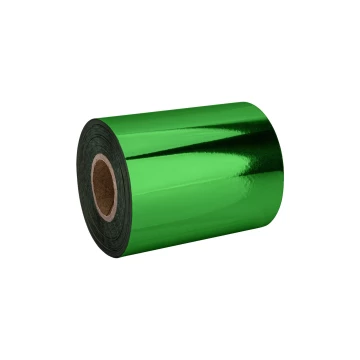 Hot stamping foil 8 cm - green - length 120m - BP208