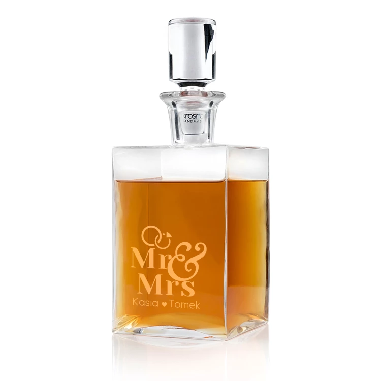 Carafe with engraving for whisky or liqueurs - CAMEL - ideal gift for various occasions - KAR056