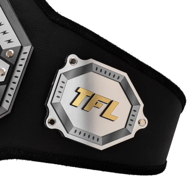Octagon championship belt with personalisation option - unique gift for a sportsman - size 132x28,8 cm - P070