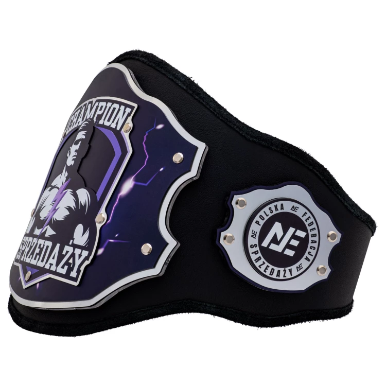 Personalisable championship belt - a unique gift for an athlete - dimensions 132x27,5 cm - P069