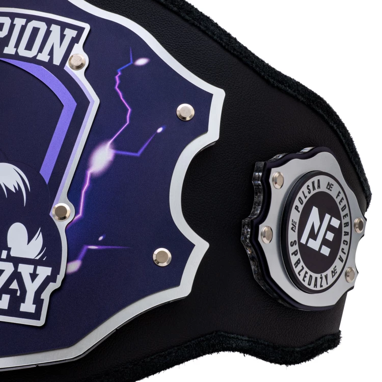 Personalisable championship belt - a unique gift for an athlete - dimensions 132x27,5 cm - P069