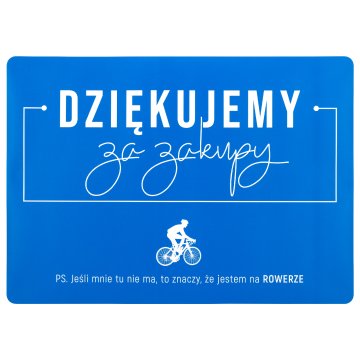 Protective desk pad - I'm on a bike - size 70x50cm - MOF035