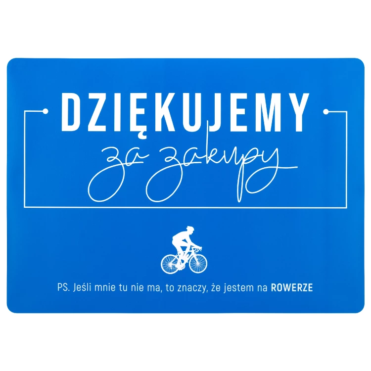 Protective desk pad - I'm on a bike - size 70x50cm - MOF035