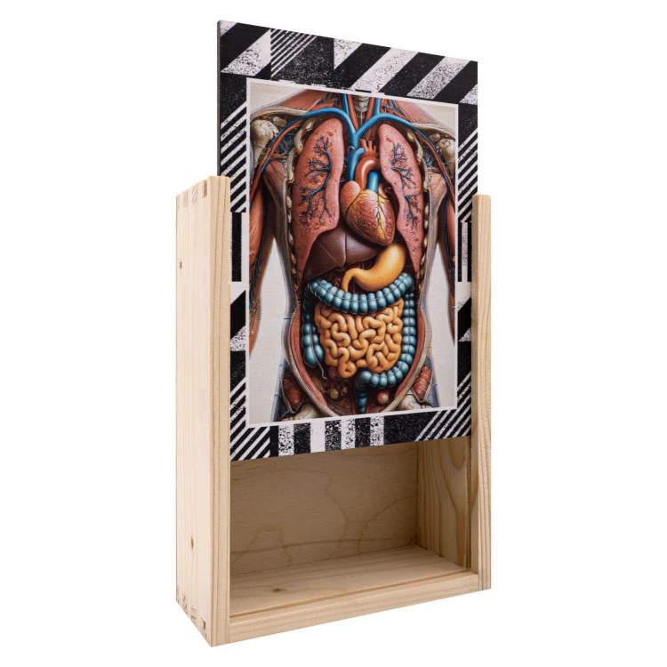 Wooden puzzle with any UV print - dimensions 289x206 mm - PZD007