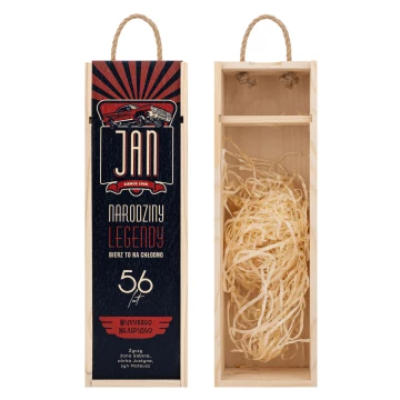 Birthday gift - wooden liquor box - SK110