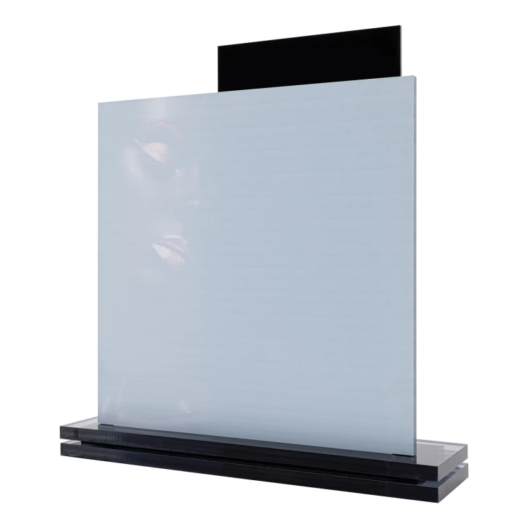 UV-printed acrylic statuette - award for exceptional achievement - height 25 cm - DTA131