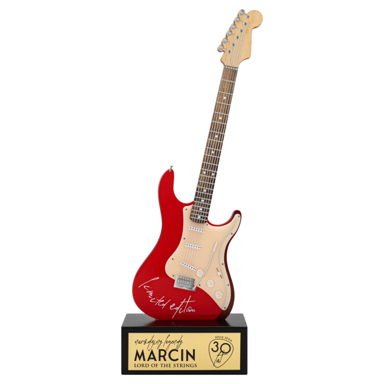 Music award - GUITAR - a gift for a musician - UV print - H 30 cm - DTA157