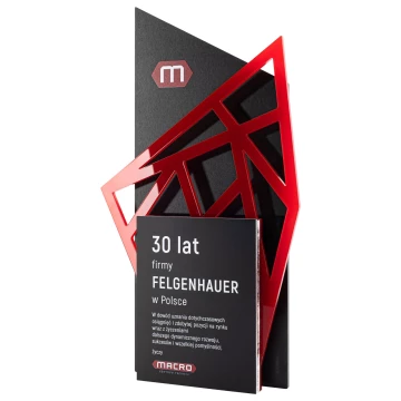 Business statuette with company logo - height 25 cm - DTA127
