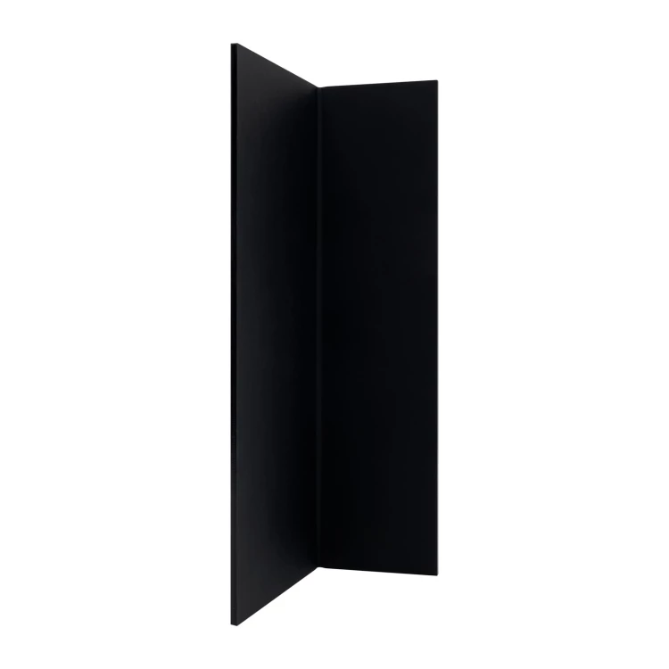 Sports statuette with school logo - matte black acrylic - height 23 cm - DTA134