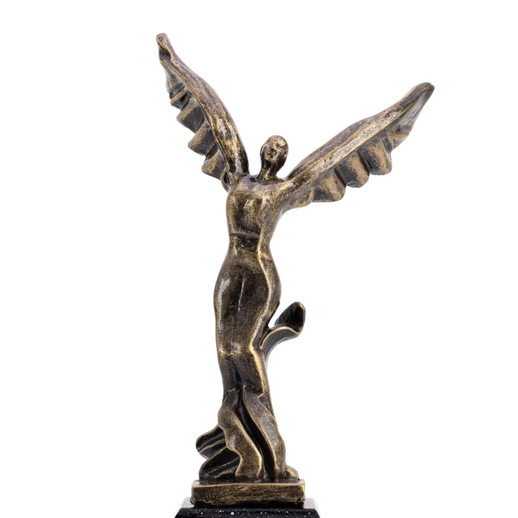 Wings of Success statuette - cast with engraving - H 30 cm - FOL070
