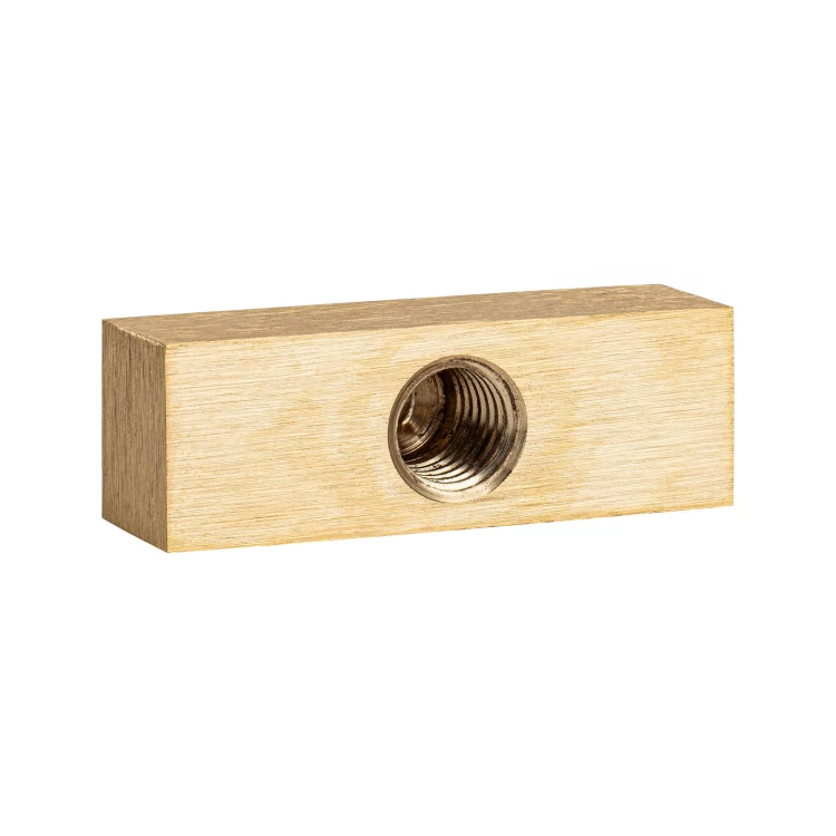 Brass stamp for hot stamping of logos - die dimensions: 36x12mm - CNC113
