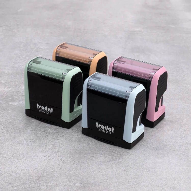 Self-inking stamp TRODAT Printy 4911 - text plate size: 38mm x 14mm