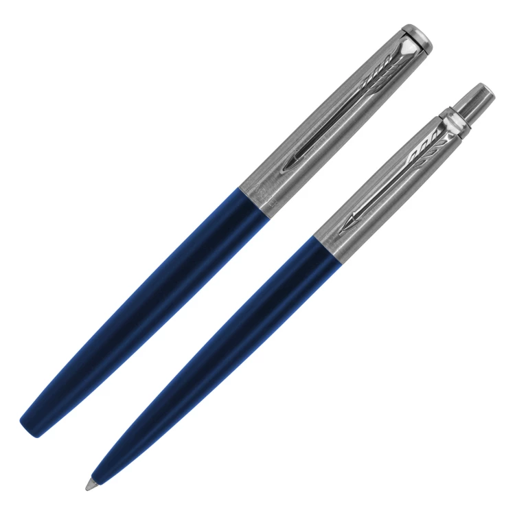 Jotter Royal Blue CT fountain pen + ballpoint pen set - size M (medium) - PAR239-DUO-PRO