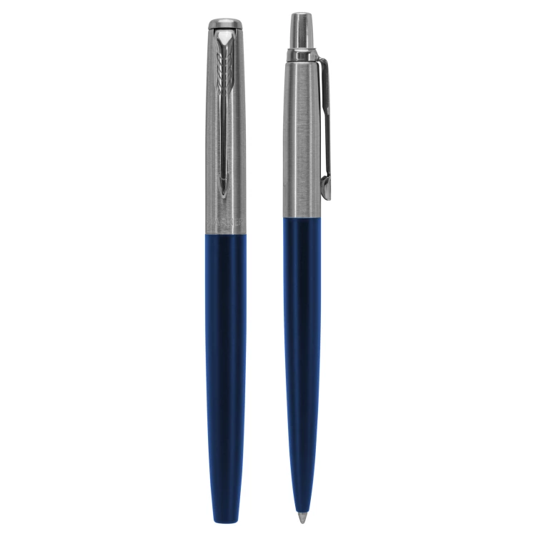 Jotter Royal Blue CT fountain pen + ballpoint pen set - size M (medium) - PAR239-DUO-PRO