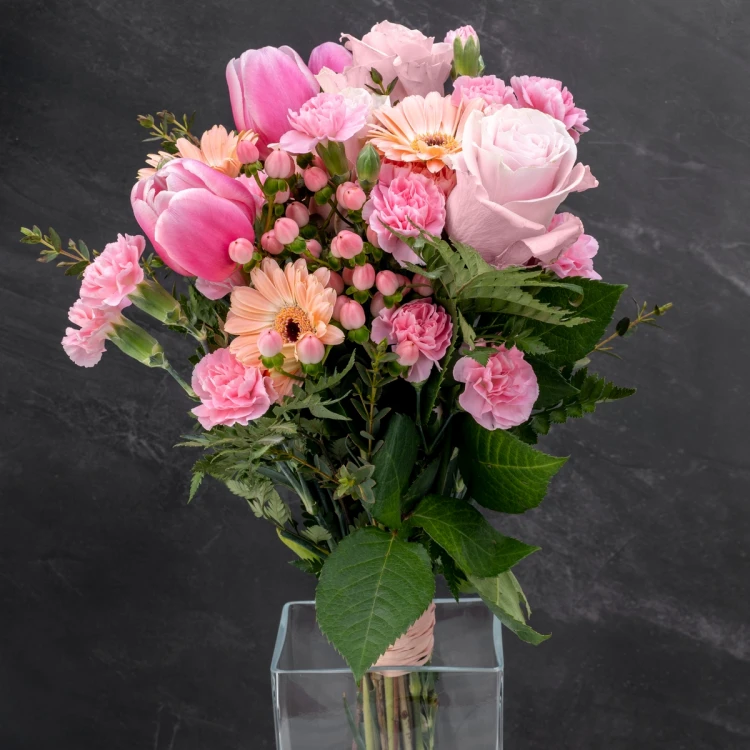 Vase with Engraving - Flora - Wedding Anniversary - VAS007