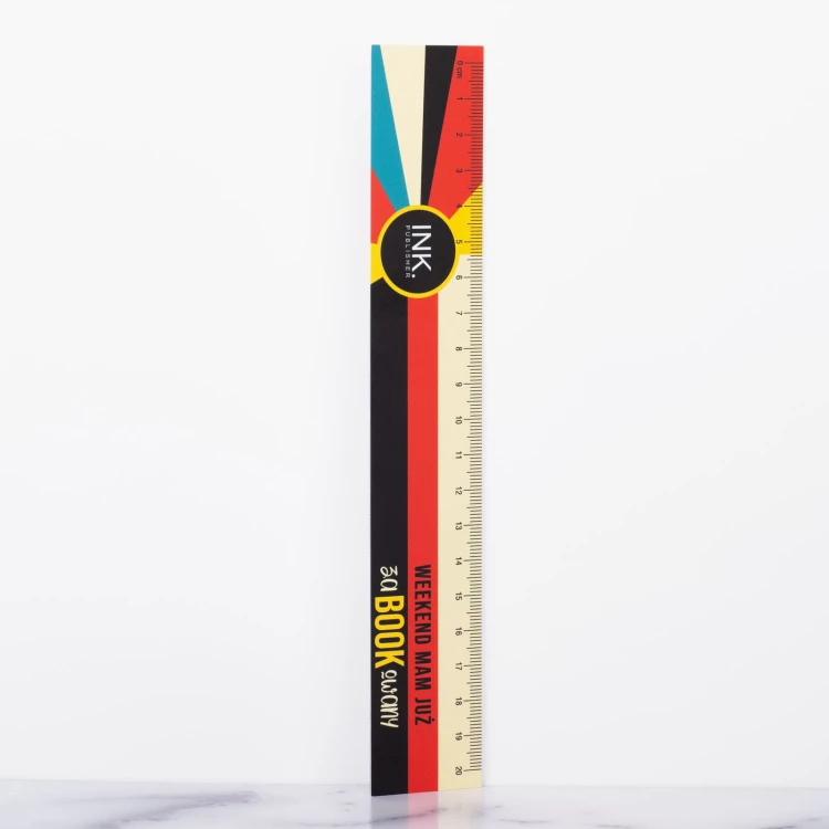 I've already BOOKed my weekend - bookmark with your logo - set of 100 pieces - ZAK026