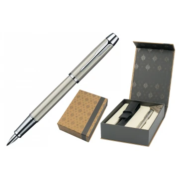 PARKER IM Brushed Metal CT Eternal Pen with case - PAR155-P-SWPAG