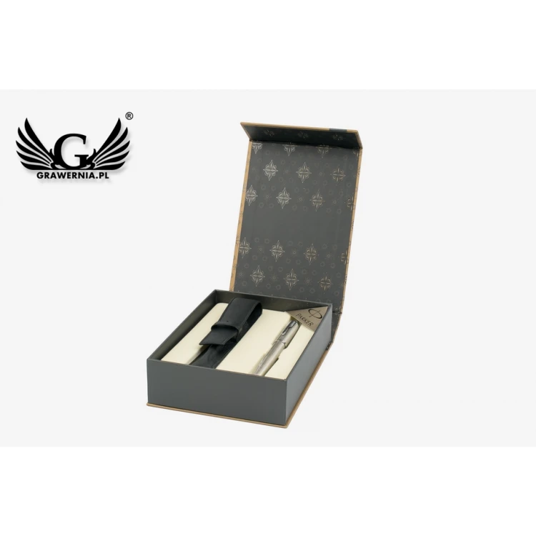 PARKER IM Brushed Metal CT Eternal Pen with case - PAR155-P-SWPAG
