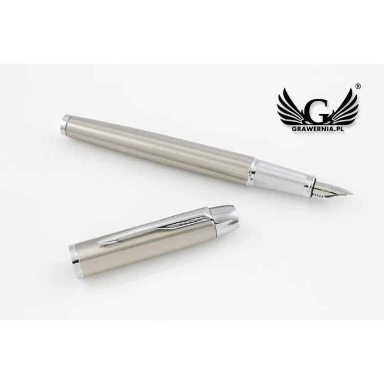 PARKER IM Brushed Metal CT Eternal Pen with case - PAR155-P-SWPAG