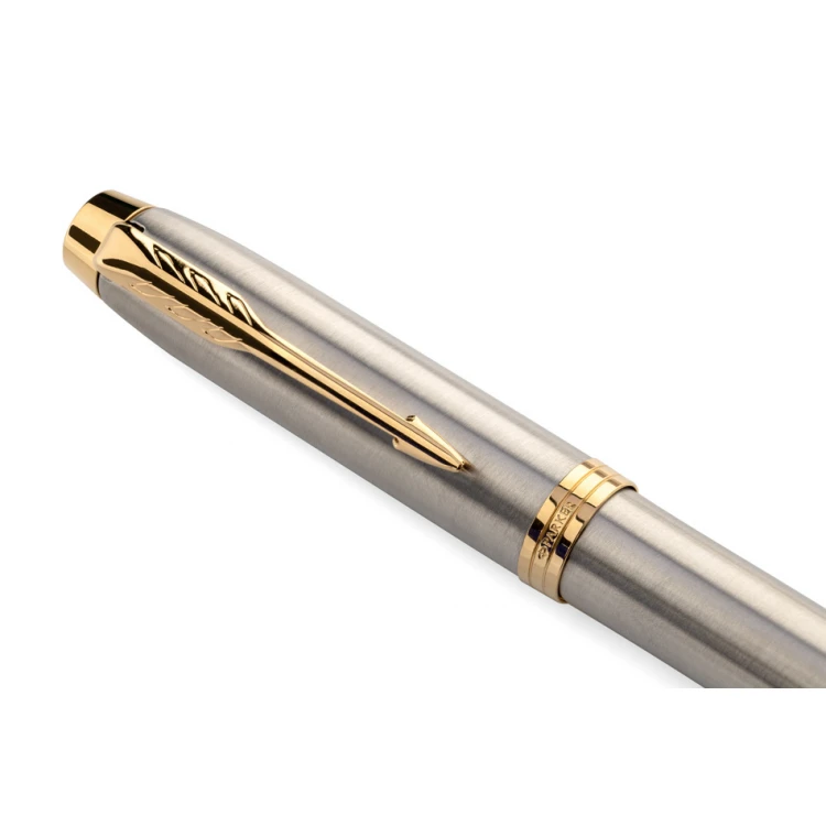 Eternal Pen PARKER IM Brush Metal GT CORE - PAR001-P-PT
