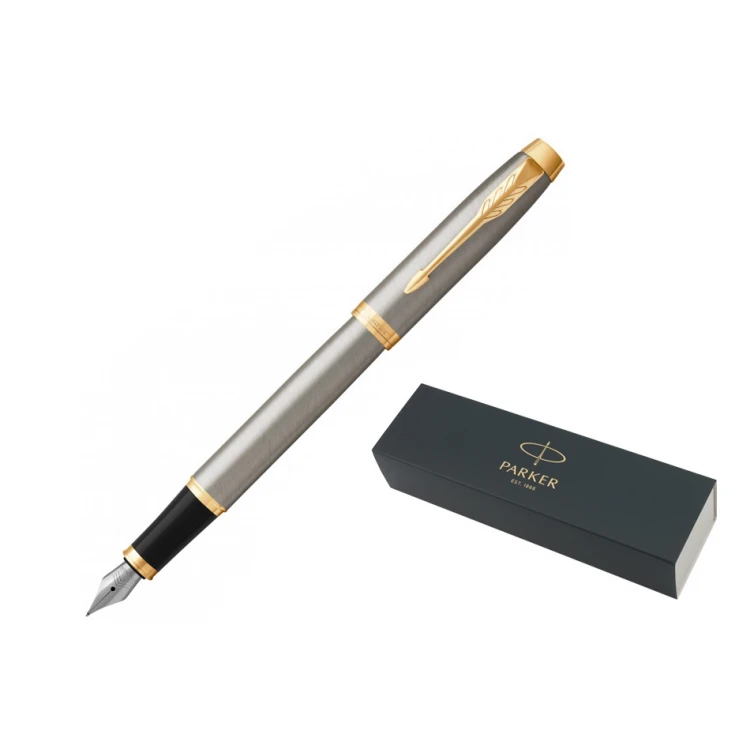 Eternal Pen PARKER IM Brush Metal GT CORE - PAR001-P-PT
