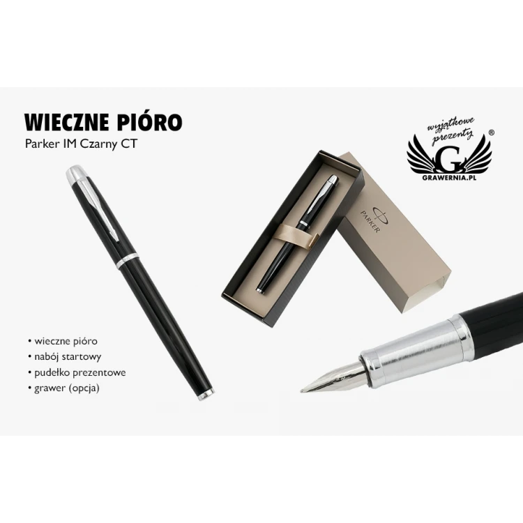 Eternal Parker IM Black CT Pen - PAR022-P-SW