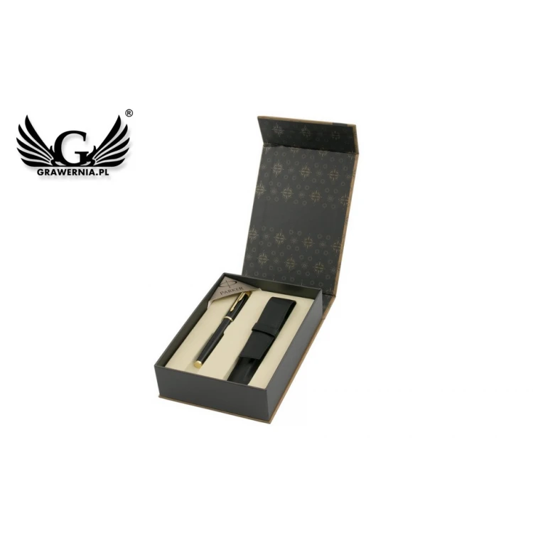 Eternal Parker IM Black GT Pen with Case - PAR122-P-SWPAG-PT