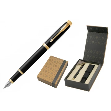 Eternal Parker IM Black GT Pen with Case - PAR122-P-SWPAG-PT