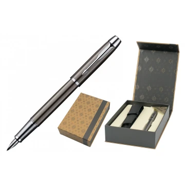 PARKER IM Gun Metal CT Eternal Pen with case - PAR154-P-SWPAG