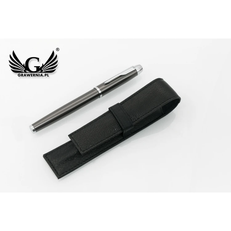 PARKER IM Gun Metal CT Eternal Pen with case - PAR154-P-SWPAG