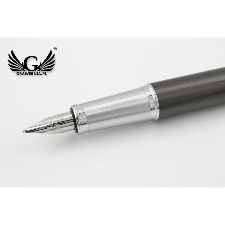 PARKER IM Gun Metal CT Eternal Pen with case - PAR154-P-SWPAG