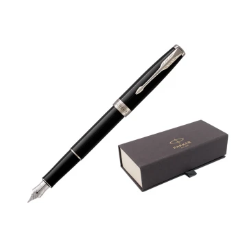 Eternal Pen PARKER SONNET Core Deep Black Lacquer CT - PAR159-P-PT