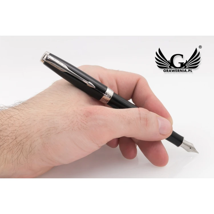 Eternal Pen PARKER SONNET Core Deep Black Lacquer CT - PAR159-P-PT