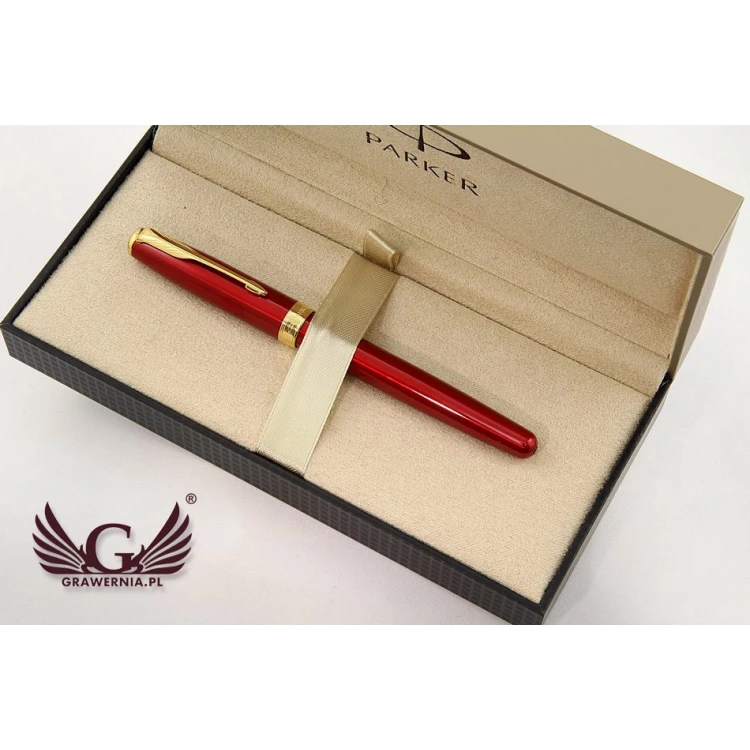 Eternal Pen PARKER SONNET Lacquer Red GT - PAR150-P-SW