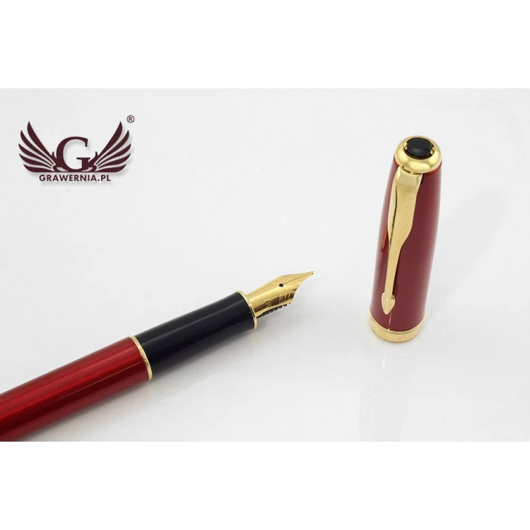 Eternal Pen PARKER SONNET Lacquer Red GT - PAR150-P-SW
