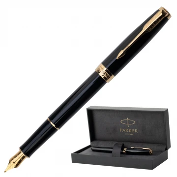 Parker Sonnet Core Eternal Pen Deep Black Lacquer GT - PAR149-P-SW