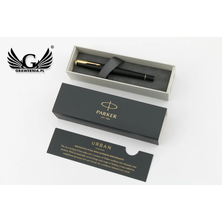 Eternal Pen PARKER URBAN Muted Black GT - PAR162-P-PT