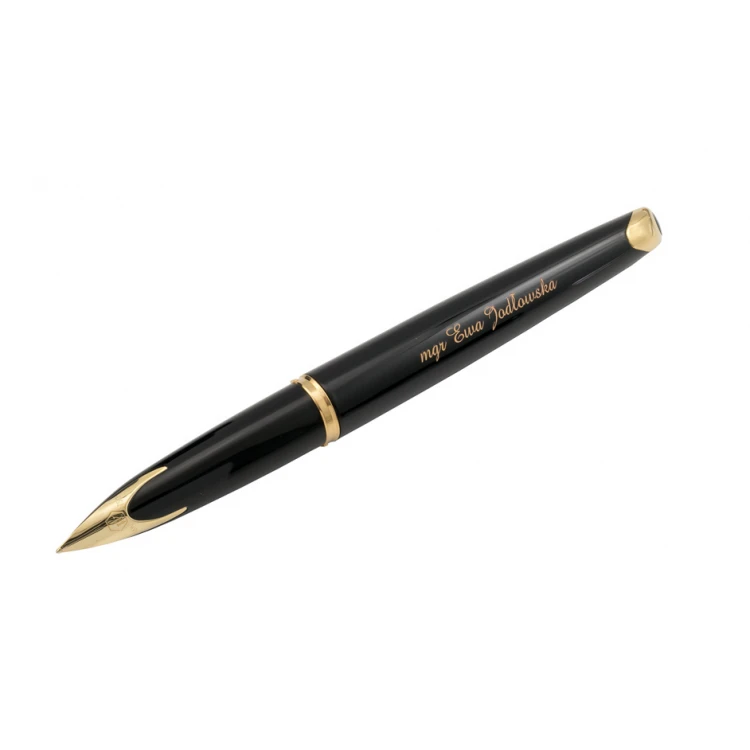 WATERMAN Carene Deluxe Eternal Pen Black GT set with pencil case - WAT036