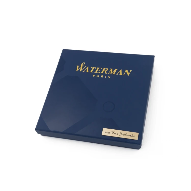 WATERMAN Carene Deluxe Eternal Pen Black GT set with pencil case - WAT036