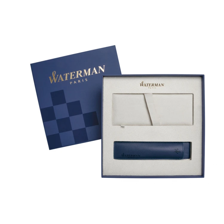 Eternal Pen WATERMAN Carene Black Sea GT set with case - WAT032