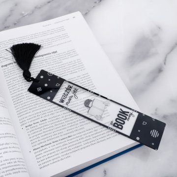 I've already BOOKed my evening - bookmark - ZAK018