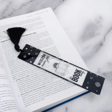 I've already BOOKed my evening - bookmark - ZAK018