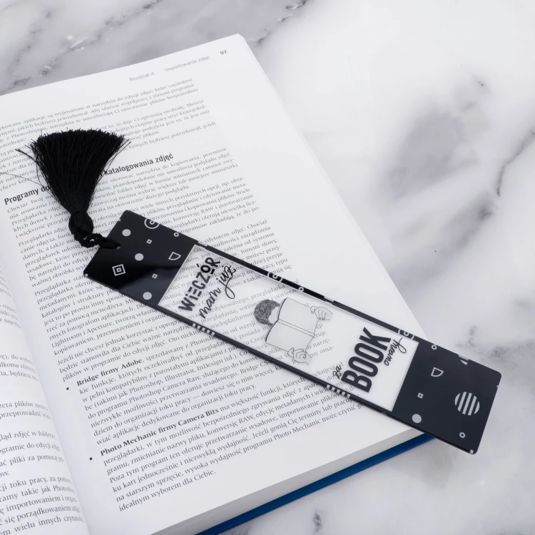 I've already BOOKed my evening - bookmark - ZAK018